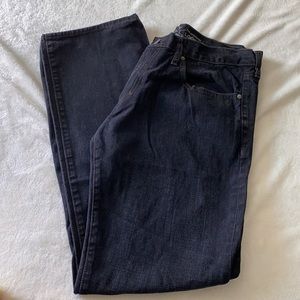 Old Navy vintage, “loose”black jeans Size 32/34